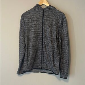 lululemon athletica Men's Black Zip-Up Sweater